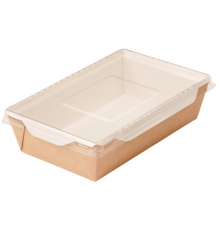 Салатник ECO OpSalad 800мл Белый 207x127x55мм (уп50/кор200)