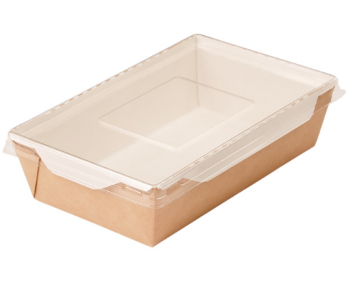 Салатник ECO OpSalad 800мл Белый 207x127x55мм (уп50/кор200)