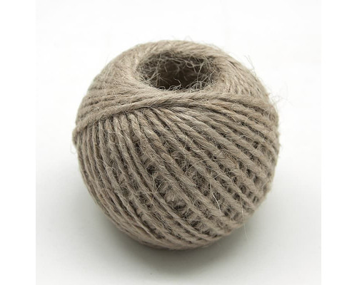 Шпагат джутовый 50м 1200 Текс (уп50шт)