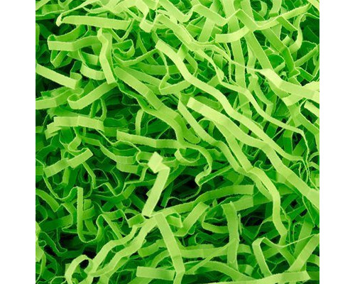 Бумажный наполнитель 50гр ярко-зеленый