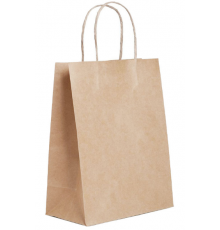 Пакет бумажный с круч. ручками 345*330*180 крафт М