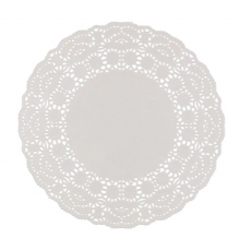 Салфетка ажурная круглая d-28см (250)