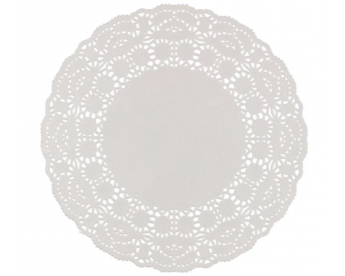 Салфетка ажурная круглая d-28см (250)