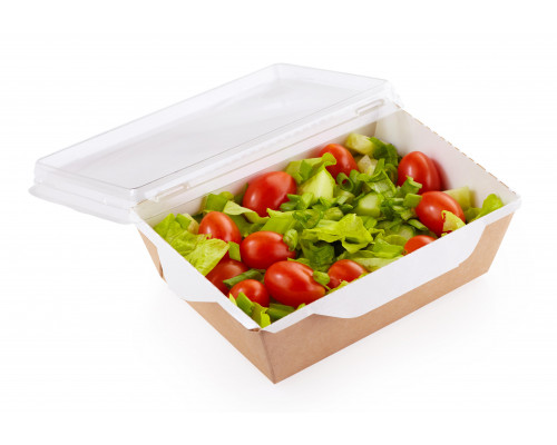 Салатник ECO OpSalad 450мл Белый 145x100x55мм (уп50/кор400)