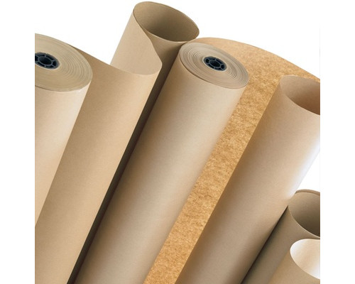 Бумага оберточная крафт в рулоне 78 гр/м2 (ф102/105см) метр