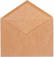 Крафт конверт с треуг клапаном 229*324мм  А4