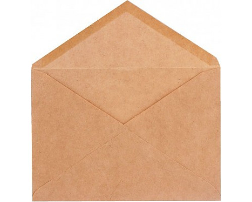 Крафт конверт с треуг клапаном 229*324мм А4