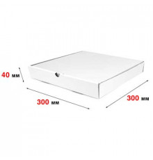 Коробка для пиццы 300*300*40 белая