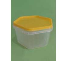 Банка 0,4л сота желтая крышка (уп 210)