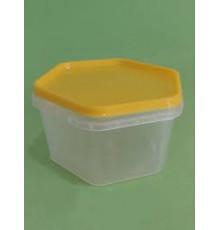 Банка 0,4л сота желтая крышка (уп 210)