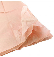 Бумага тишью 50*66см персиковый 10шт