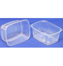 Контейнер У-Ю прям 200мл ДНО+КРЫШКА 108*82*40 (100/1000)