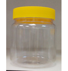 Банка 0,5л желтая крышка (уп 210)