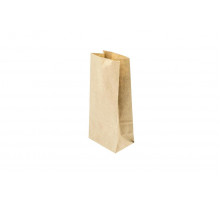 Пакет бумажный с квадр.дном 240*120*80 крафт А (уп25/1000)