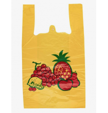 Майка ПНД 28+14*50 25мкм АНАНАС цвет в ассортименте (100шт/1500)