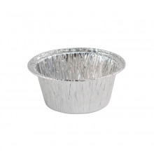 Контейнер алюминиевый ДНО 86*55 h35 130мл круглый для маффинов