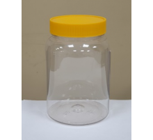 Банка 1л желтая крышка (82мм)