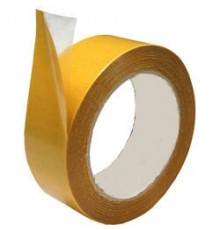 Скотч двухсторонний 48х10м основа ткань (кор 36шт)