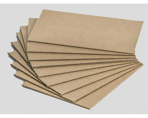 Гофрокартон 2000*1050 3-х слойный 21С