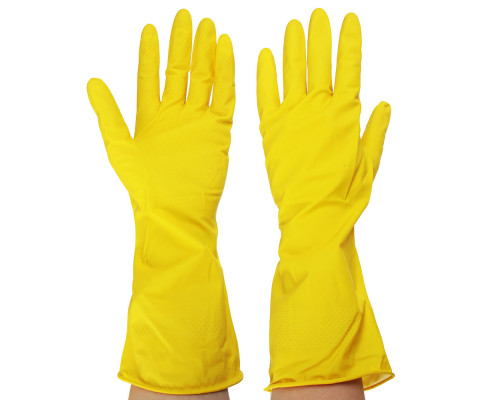 Перчатки резиновые хозяйственные XL (12шт/упак)
