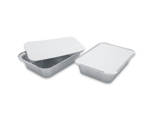 Контейнер алюминиевый с крышкой 322*255*51 3180мл