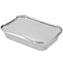 Контейнер алюминиевый с крышкой 225x175*35 1040мл