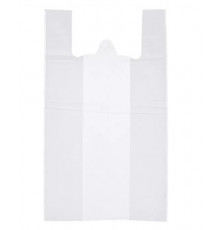 Майка ПНД 30+16*60 15мкм НУЛЕВКА белая уп 100шт (пак 1000) А