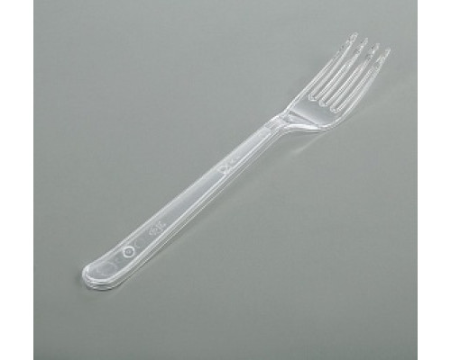 Вилка пластик 180мм ЭЛПИ Премиум прозрачная 50шт (уп1500)