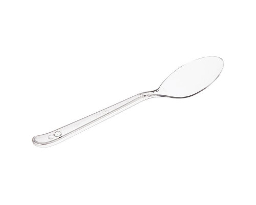 Ложка столовая пластик 180мм Элпи Премиум прозрачная 50шт (уп 1500)