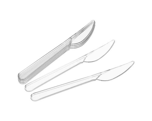 Нож столовый 180мм Элпи Премиум прозрачный 50шт (уп2500)