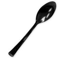 *Набор Ложка столовая 16см ЭЛПИ Премиум черная 10шт (уп50/1500)