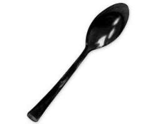 *Набор Ложка столовая 16см ЭЛПИ Премиум черная 10шт (уп50/1500)