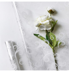 Пленка 70см*10м 40мкм Завитки цвет в ассортименте