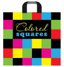 Пакет ПЭ с петлевой ручкой 40*36 100мкм В АССОРТИМЕНТЕ