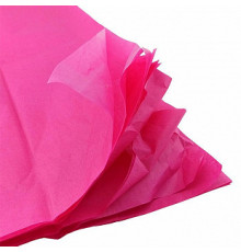 Бумага тишью 50*66см фуксия 10шт