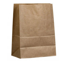 Пакет бумажный с квадр.дном 340*260*150 крафт М (25/300)