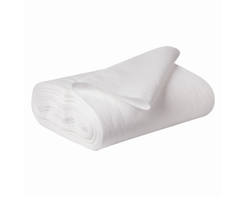 Полотно вафельное 110гр/кв.м ш.40см*50(60)м белое/м