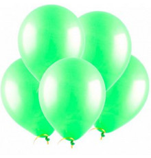 Шар латексный 12"/30см пастель зеленые ВЕСЕЛУХА (уп 100шт)