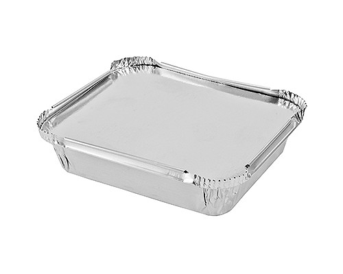 Контейнер алюминиевый с крышкой 146*121 h40 450мл R28L