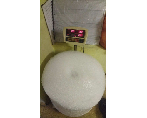 Пленка ВП. Воздушно-пузырчатая пленка 2-х слойная 500мм 100м 2сл 35гр эконом