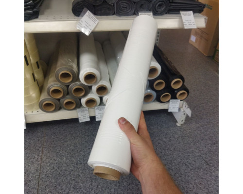 Стрейч пленка 500мм 20мкм 2,2кг нетто БЕЛЫЙ (высший сорт)