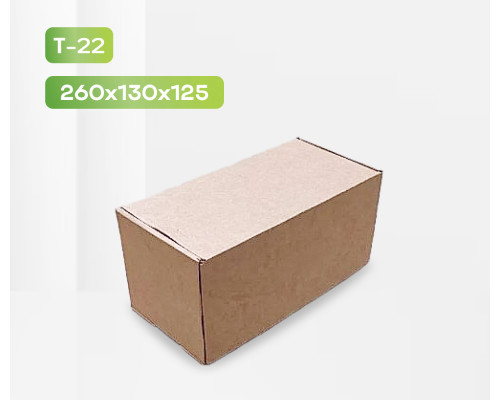 Коробка картонная самосборная 260*130*125мм СП УФА