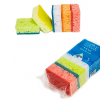Губка для посуды ПРАЙД МАКСИ пористые 90*65*35 (уп5шт)