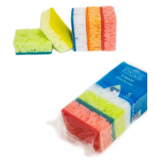 Губка для посуды ПРАЙД МАКСИ пористые 90*65*35 (уп5шт)