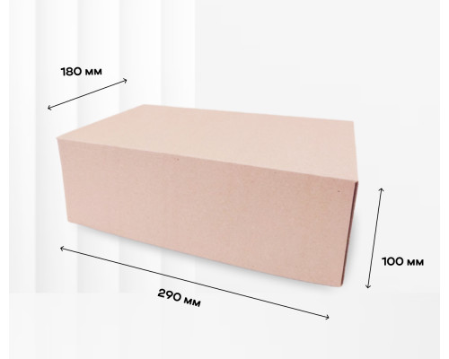 Коробка картонная самосборная 290*180*100мм СП УФА НСК ЧЛБ