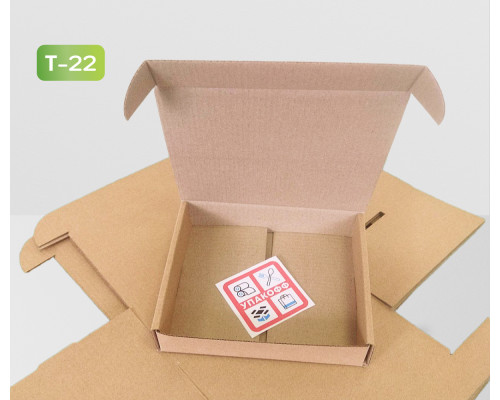 Коробка картонная самосборная 145*125*30мм СП ЧЛБ УФА