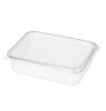 Контейнер прям 500мл ДНО + КРЫШКА 186*132*35 (100/1000) CLP