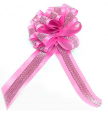 Бант-шар 4,5см/d-16см Комбо В АССОРТИМЕНТЕ с глиттером (уп 10шт) ВЕСЕЛУХА