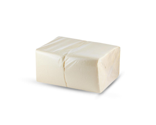 Салфетки бумажные 24*24см 400шт шампань