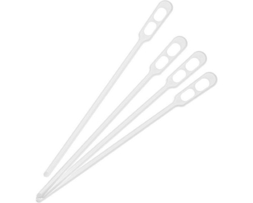 Размешиватель пластиковый 160мм ПС белый 400шт в упак